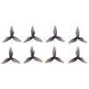 Gemfan Hurricane 2023S 3-Blade 2Inch 1.5mm Single Hole Propeller for Happymodel Mobula8 ELRS (4 Pairs/8Pcs) Gem2023S-1.5