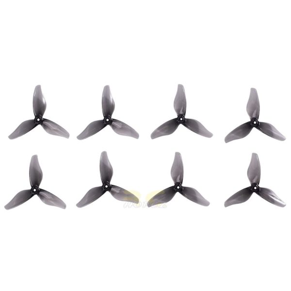 Gemfan Hurricane 2023S 3-Blade 2Inch 1.5mm Single Hole Propeller for Happymodel Mobula8 ELRS (4 Pairs/8Pcs) Gem2023S-1.5