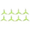 Gemfan Hurricane 2023S 3-Blade 2Inch 1.5mm Single Hole Propeller for Happymodel Mobula8 ELRS (4 Pairs/8Pcs) Gem2023S-1.5