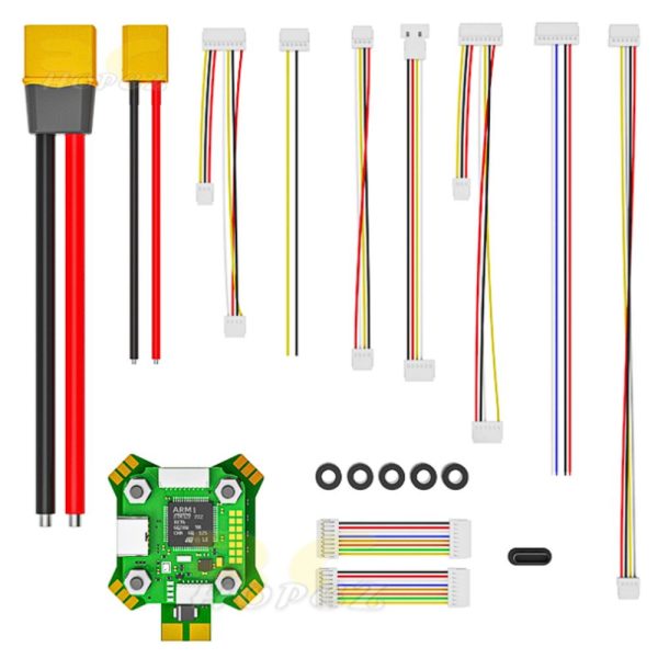dfbc77763a9cf96a00f7651065e3436f.jpeg iFlight 20x20mm BLITZ Mini F7 V1.2 Flight Controller & E55 55A 2-6S 4In1 BLHeli32 ESC for Nazgul Evoque F5 F6 MX5573