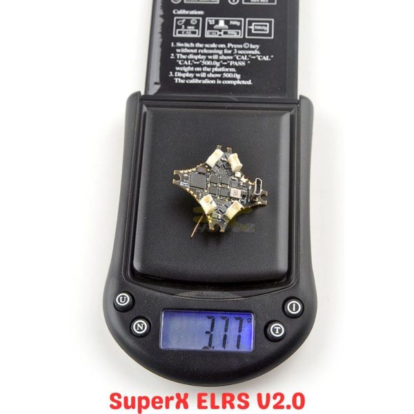 01973825a8cdc95a0a599bbdb1f7c3b4.jpeg Happymodel SuperX ELRS V1.0/V2.0 5IN1 AIO 1S 25.5×25.5mm built-in UART ELRS Receiver 5A ESC for Mobula6 2024 ELRS