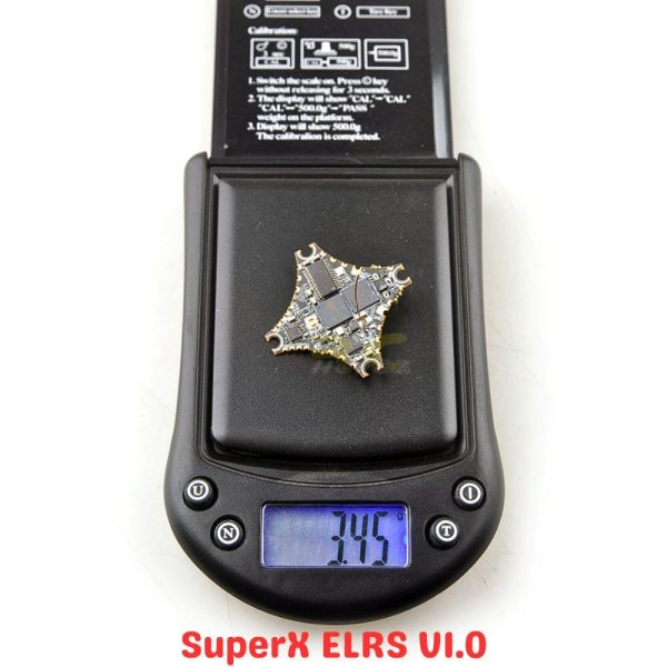 3f7bf31a8271776296810bb491fd2036.jpeg Happymodel SuperX ELRS V1.0/V2.0 5IN1 AIO 1S 25.5×25.5mm built-in UART ELRS Receiver 5A ESC for Mobula6 2024 ELRS
