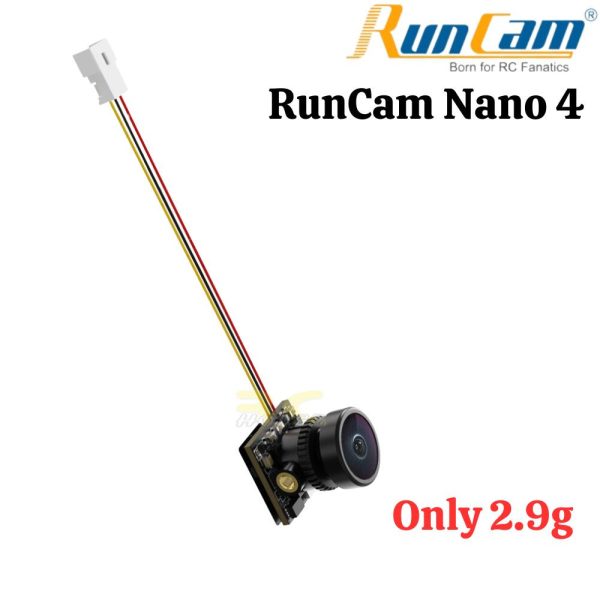 RunCam Nano 4 Nano4 1/3'' CMOS 800TVL 2.1mm M8 Lens NTSC 2.9g FPV Camera 14x14x14mm XJ563