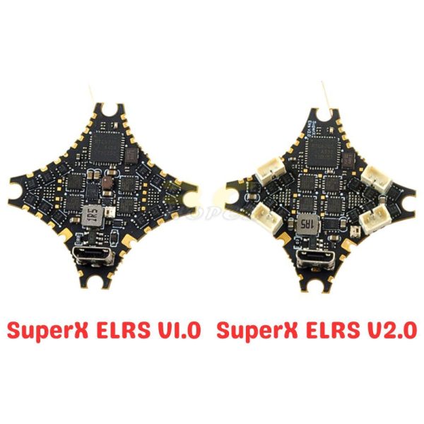 be8e9f325ada593c5756adff5ce72db0.jpeg Happymodel SuperX ELRS V1.0/V2.0 5IN1 AIO 1S 25.5×25.5mm built-in UART ELRS Receiver 5A ESC for Mobula6 2024 ELRS