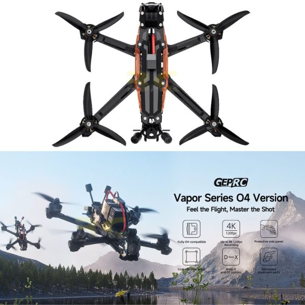 GEPRC Vapor-D5 HD DJI O4 Air Unit PRO With GPS 6S 5 Inch Freestyle Racing FPV Drone GEP-Vapor-D5O4