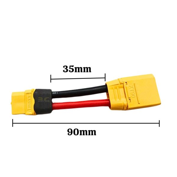 38a5c4073e515a0e4cc9cc12a639db9c.jpeg Amass XT60H Female to XT90 Male Converter Cable with 12AWG HS-XT90