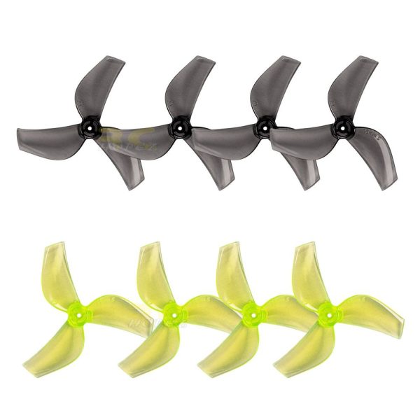 7075f849374abbf4f2fffca01c911230.jpeg Gemfan 35mmS-2 Blade / 35mmS-3 Blade 1mm Hole Propeller for FPV TinyWhoop RC Drone 0802 Motor (4 Pairs/8Pcs) Gem35S