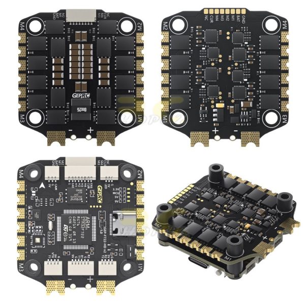 715eda24b09055ffce2b7a304df91a16.jpeg GEPRC TAKER F722 BLS 60A V2 STACK 4IN1 ESC Flight Controller 30.5×30.5mm for Vapor-D5 X5 Analog HD FPV Drone GEP-F722-60