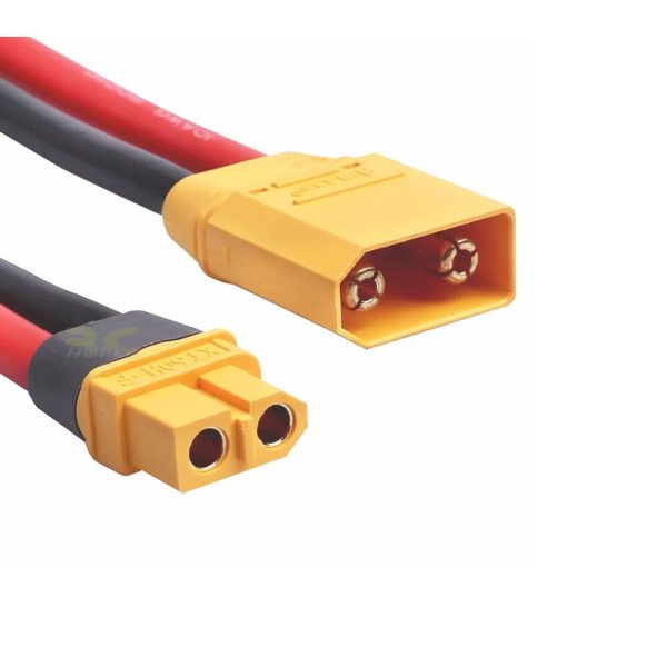 93edb13be360336e7ee7d97f3b4254d5.jpeg Amass XT60H Female to XT90 Male Converter Cable with 12AWG HS-XT90