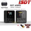fc6f595e8ef3114f88c8a4ea7cda4d80.jpeg ISDT 608PD 240W 10A Smart Digital Lipo Charger XT60 USB Type C Input For 1-6S Battery + Free XT60 to XT30 ISDT-608PDN
