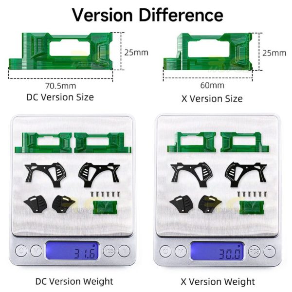 GEPRC MARK5 D MARK5 X Frame DJI O4 Pro Upgrade Kits Frame Parts for MARK5 FPV Freestyle RC Racing Drone GEP-MK5-Frame