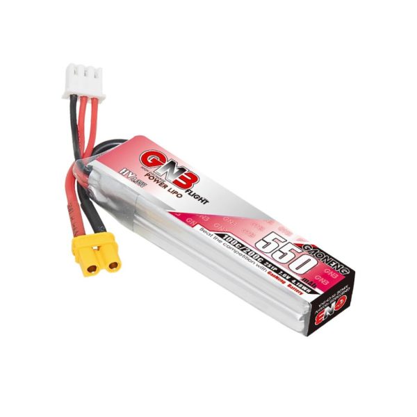 288ff71e1db391c88bb1e61e493a3b7c.jpeg Gaoneng Lipo LiHV 550mAh 100C 2S 7.6HV With XT30 Compatible for Mobula7 DJI O4 Mobula8 Darkstar20 GNB550/100-2S