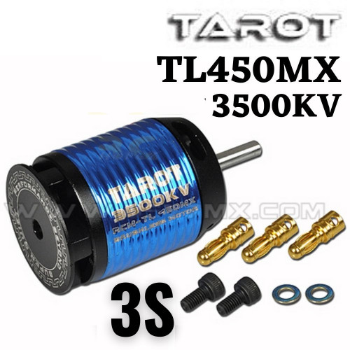 67d4aeec3516eceab08acbd4c6e0dee8.jpeg Tarot 450MX (3500KV) 3S Brushless Motor TL450MX-3500