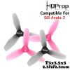HQProp T3x3.2x3 2.3/2/2.3 Hole 3-Blade Propeller (2pairs/4pcs) Compatible For Avata 2 HQ3032N