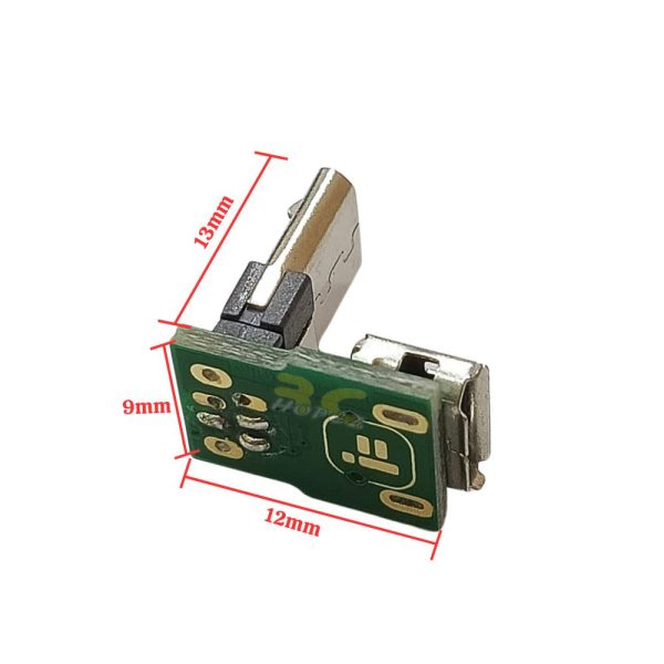 f77903dddfd21a8fde0140ca966ebe67.jpeg Micro USB Male to Female L-Type Adapter Plate for iFlight ProTek35 FPV Flight Controller DIY Parts L13XW9XH12mm MX9183