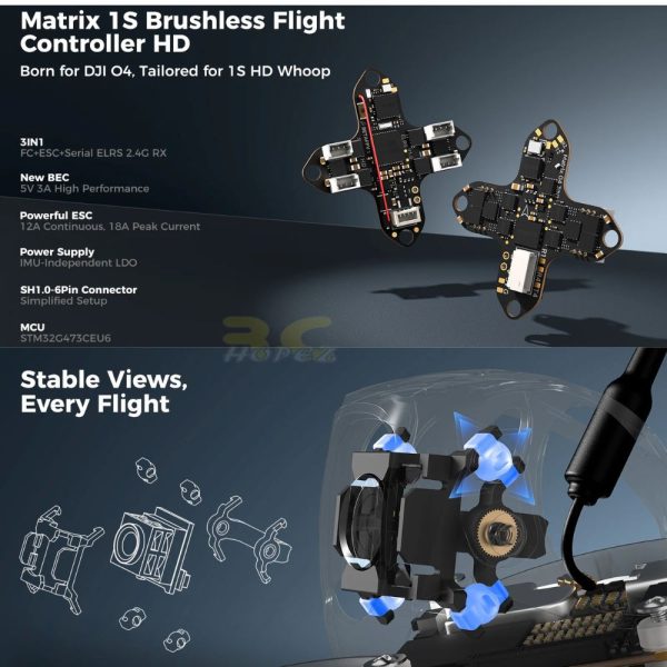 BetaFPV Meteor75 Pro DJI O4 / Without HD VTX 1S Brushless Whoop ELRS 2.4G FPV Drone BT-Meteor75