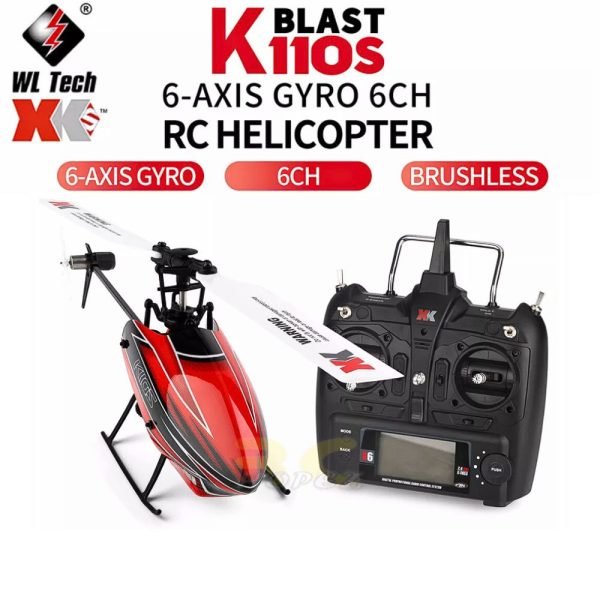 0eeb45f498c948f7aca232e51c770174.jpeg Wltoys XK K110S 6CH 3D 6G System Remote Control Toy Brushless Motor 2.4G RC Helicopter BNF RTF Compatible FUTABA S-FHSS