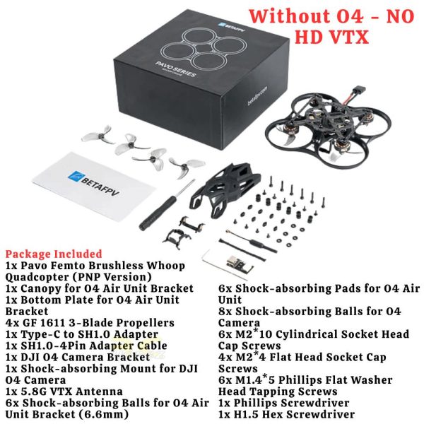 2968f4211810cf99753fee2e188e35d4.jpeg BetaFPV Pavo Femto DJI O4 2S Brushless Whoop ELRS 2.4G FPV Drone BT-Femto