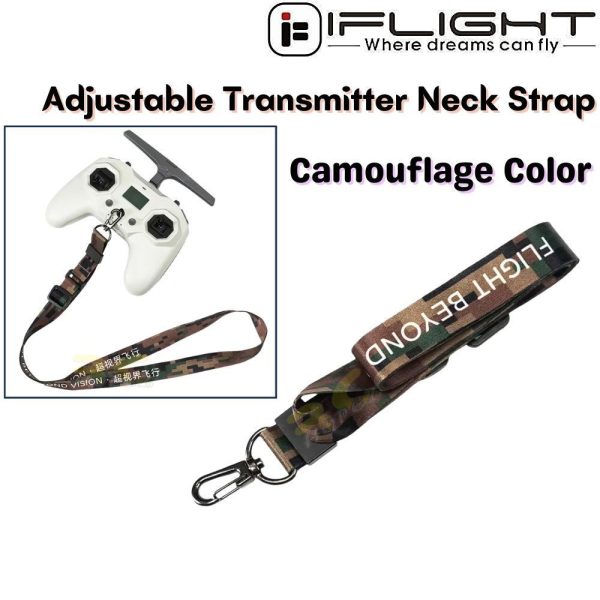 iFlight Adjustable Transmitter Neck Strap Belt 25x500mm for RC Remote Controller MX9205N