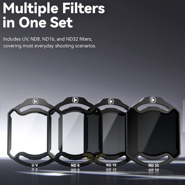 iFlight ND Filters Set for DJI O4 Pro Air Unit UV ND8 ND16 ND32 Filter MX7832