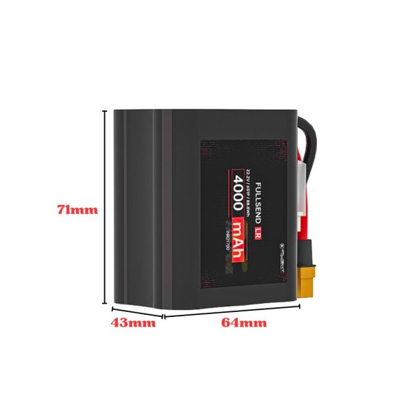 9ff5c6d01ad0dc7947113e01bd2d190d.jpeg iFlight FULLSEND LR EVE INR21700-40P 6S1P 4000mAh 22.2V Li-Ion Battery for Chimera7 Pro V2 BOB57 O3 -XT60H MX4000/40T-6S