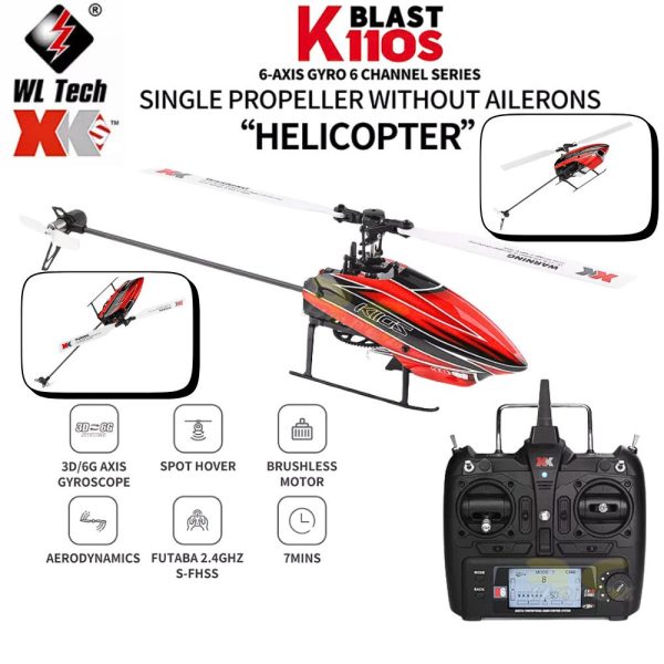 Blast Xk K110 Rtf XK BLAST K110 6CH ラジコンヘリコプター ホビー