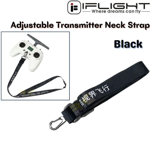 iFlight Adjustable Transmitter Neck Strap Belt 25x500mm for RC Remote Controller MX9205N