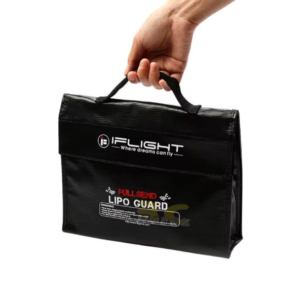 0124ba865ffa88913376b2c4efa5c117.jpeg iFlight Lipo Bag 24x6.5x16cm Fire Retardant Portable Explosion Proof Safety Bag for Lipo Battery MX5789