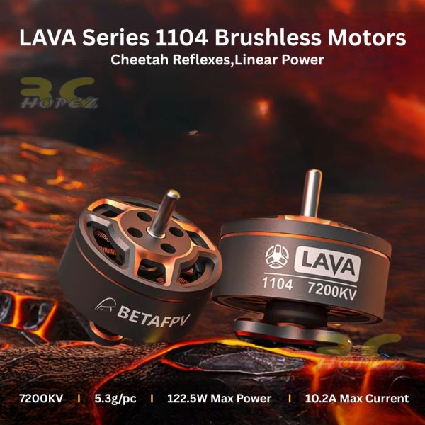0e381b2b3c058a4b9ab61274925cfa13.jpeg BetaFPV LAVA Series 1104 7200KV 3S Brushless Motor Wire Length 24mm 1.5mm Shaft For Pavo20 Pro Brushless Whoop BT1104-72