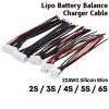 Balance Extension Cable 2S 3S 4S 5S 6S JST-XH 22AWG 100mm Blance Charger Cable Extension Compatible for Battery DW22