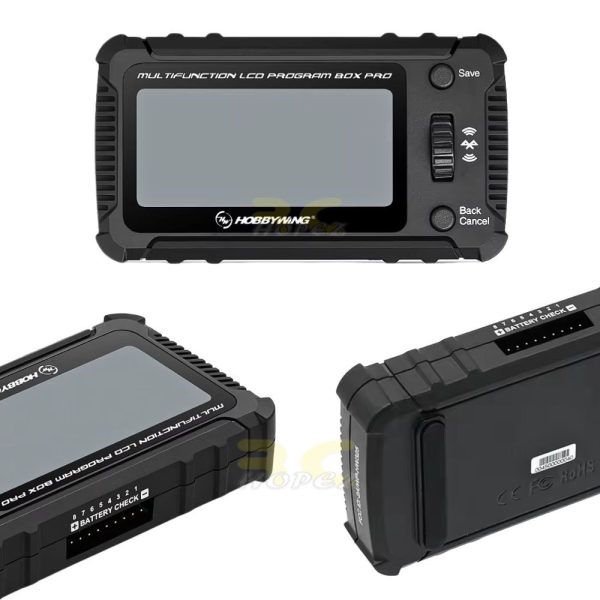 Hobbywing Multifuntion LCD Program Box Pro for PLATINUM XERUN EZRUN Seaking Pro ESC For RC Car Boat Airplane Heli EM-010