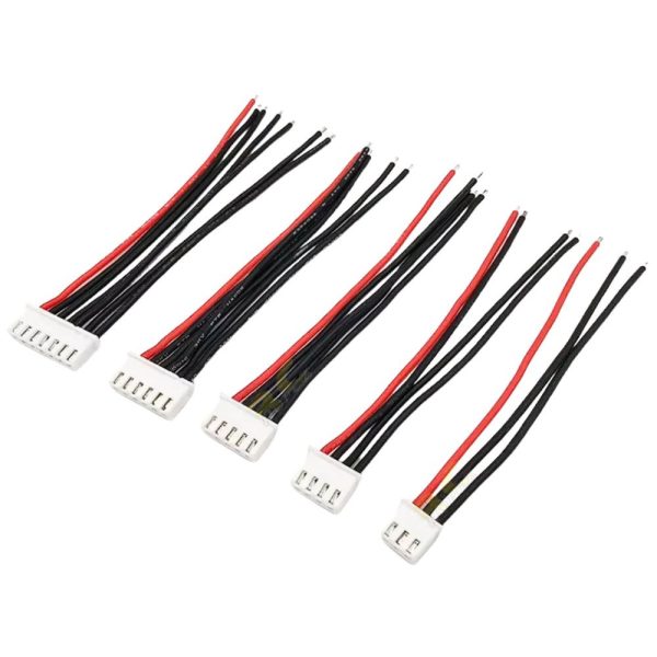 Balance Extension Cable 2S 3S 4S 5S 6S JST-XH 22AWG 100mm Blance Charger Cable Extension Compatible for Battery DW22