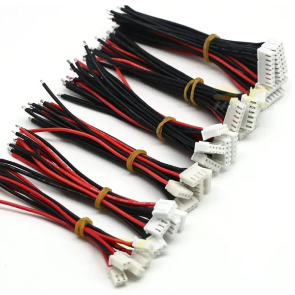 Balance Extension Cable 2S 3S 4S 5S 6S JST-XH 22AWG 100mm Blance Charger Cable Extension Compatible for Battery DW22
