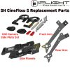 iFlight CineFlow 5 O4 Replacement Parts for CNC Camera Side Plate Side Planels Front Arm Rear Arm MX8029