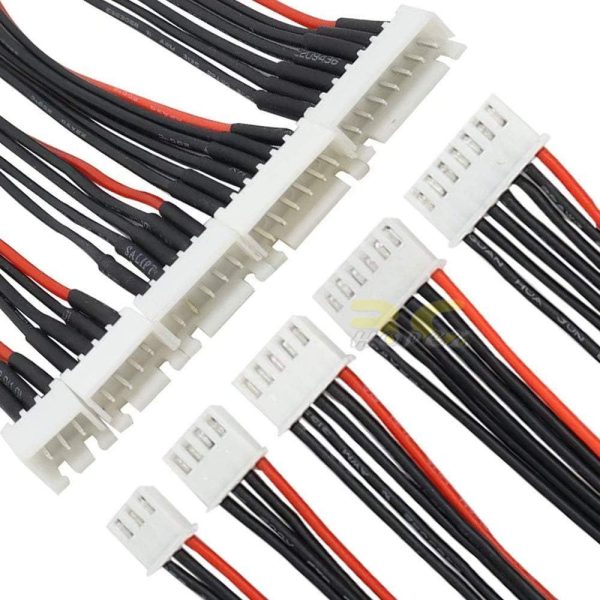 e315ab012bcd56f733c993b1916b6224.jpeg Balance Extension Cable 2S 3S 4S 5S 6S JST-XH 22 AWG 100/200mm Balance Charger Cable Extension Compatible for Battery DW