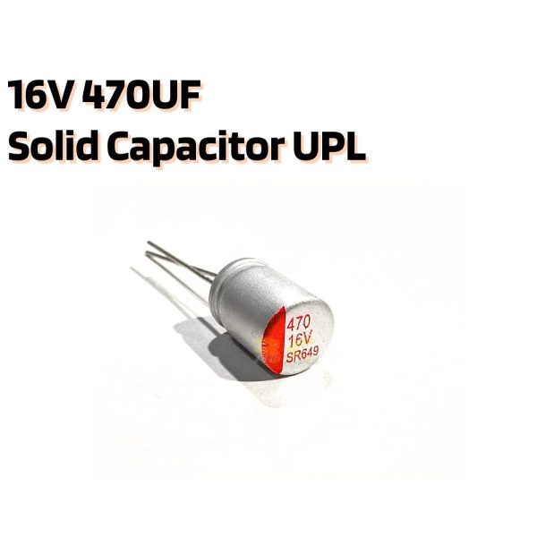 Solid Capacitor UPL 16V 470UF Four-in-one ESC Filter Capacitor MX470-16V