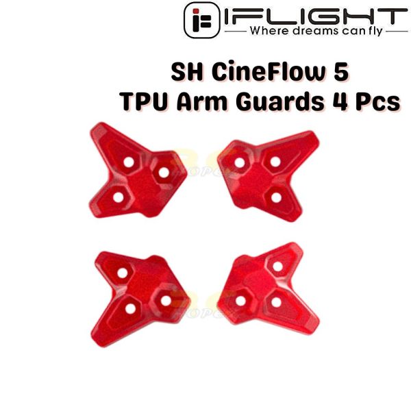 iFlight Cineflow 5 O4 TPU Replacement Parts Arm Guards Dual Antenna VTX Mount GoPro Bottom Stand LED illuminated MX8376