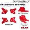 iFlight Cineflow 5 O4 TPU Replacement Parts Arm Guards Dual Antenna VTX Mount GoPro Bottom Stand LED illuminated MX8376