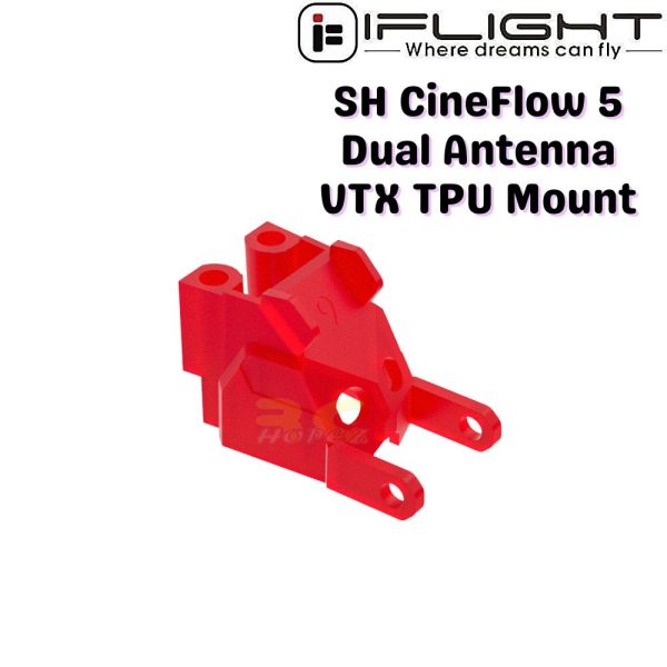 iFlight Cineflow 5 O4 TPU Replacement Parts Arm Guards Dual Antenna VTX Mount GoPro Bottom Stand LED illuminated MX8376