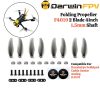 DarwinFpv Folding Propeller F4019 2 Blade 4Inch 1.5mm Shaft (4 Pair /8 Pcs) For FoldApe4 O3 Caddx Avatar Analog DW-F4019