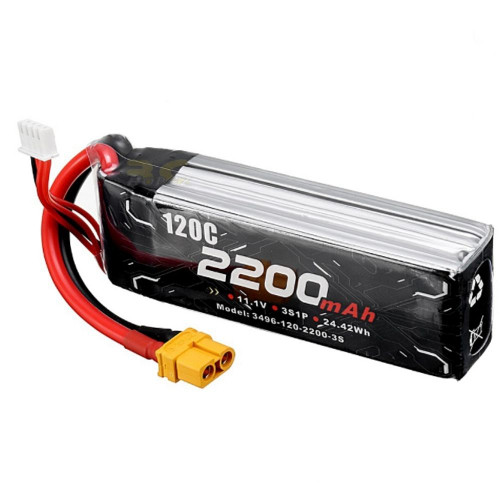 394dbc3f74f4cff850f8261ffde68245.jpeg Alienmodel 3S 11.1V 2200mAh 120C Lipo Battery with Dean Plug AL2200/120-3SD