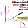 4637b2c35c8fc0e552ea662903ad1251.jpeg Happymodel Antenna UFL Ipex 5.8G 2dBi for Mobula6 2024 Mobula7 O4 Mobula7 1S Mobula8 Air65 Air75 DIY Tiny Whoop HP0174