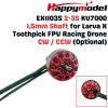 5679921a6cb562896d54bf1759abb0a7.jpeg Happymodel EX1103S 7000KV 2-3S 1.5mm Shaft Brushless Motor For Larva X Toothpick FPV Racing Drone EX1103S-70