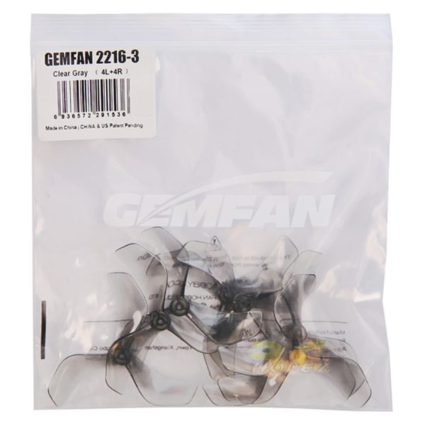 d3959da5d4065363ba521ebf0deb2872.jpeg Gemfan 2216 2Inch 3 Blade Propeller 1.5mm Shaft For DJI O3 O4 Air Unit Compatible For Pavo20 Pro (4 Pairs/8Pcs) Gem2216