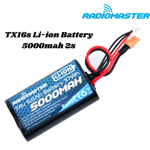 2S 7.4V 2200mAh Lipo Battery - 8C RC Battery For T6J T8FG 12FG Transmitters