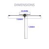 5a52c694e4c392ffe67a039b600d3b5e.jpeg Radiomaster Dual Band 2.4GHz Sub-G 900MHz T Antenna IPEX1 for Gemini Xrossband Gem-X ExpressLRS Receiver TX-0104