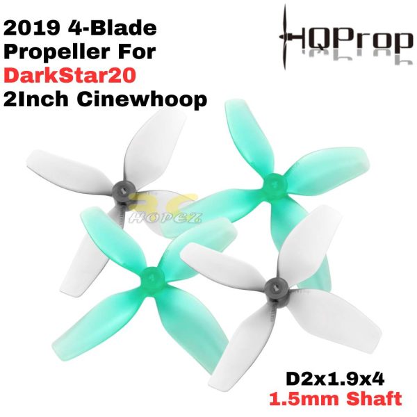 6dae263bf904c979203b64e429711da0.jpeg HQProp D2X1.9X4 2Inch 51mm 1.5mm Shaft 4 Blade Propeller (2pairs/4pcs) For GEPRC Darkstar20 Cinewhoop HQ2019