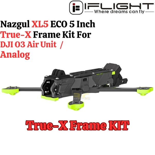 84affb449464596133efdc53244f87fa.jpeg iFlight Nazgul XL5 ECO V1.1 245mm 5 Inch True-X Frame Compatible For DJI O3 Air Unit For FPV Racing Drone MX6492