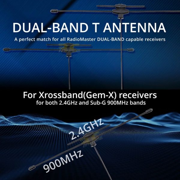c41f9a9a9515b4e9efd5ca00d46be275.jpeg Radiomaster Dual Band 2.4GHz Sub-G 900MHz T Antenna IPEX1 for Gemini Xrossband Gem-X ExpressLRS Receiver TX-0104