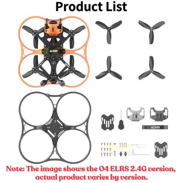 GEPRC Cinelog30 V3 DJI O4 PRO Air Unit 4S 3 Inch With LED BEC RC Freestyle FPV Drone GEP30-V3O4